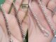 สร้อยข้อมือลายดอกโปร่งเงินแท้925%