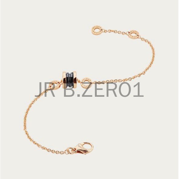 2022 ใหม่สร้อยข้อมือเซรามิก 18 Kt สีโรสโกลด์พร้อมจี้ 18 ชิ้น