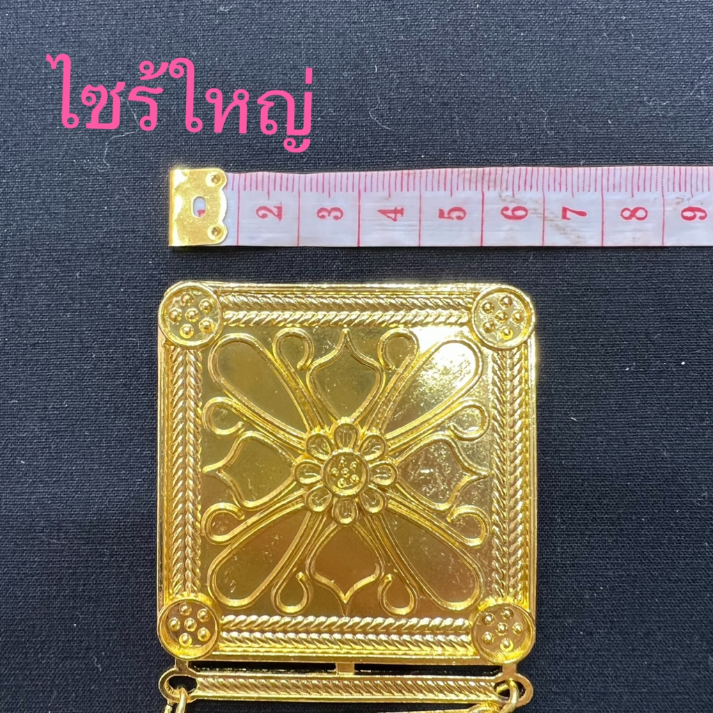 Accessories เครื่องประดับชุดไทย เครื่องประดับเข็มขัดเงินรมดำ เข็ดขัดชุดไทย ราคาถูก