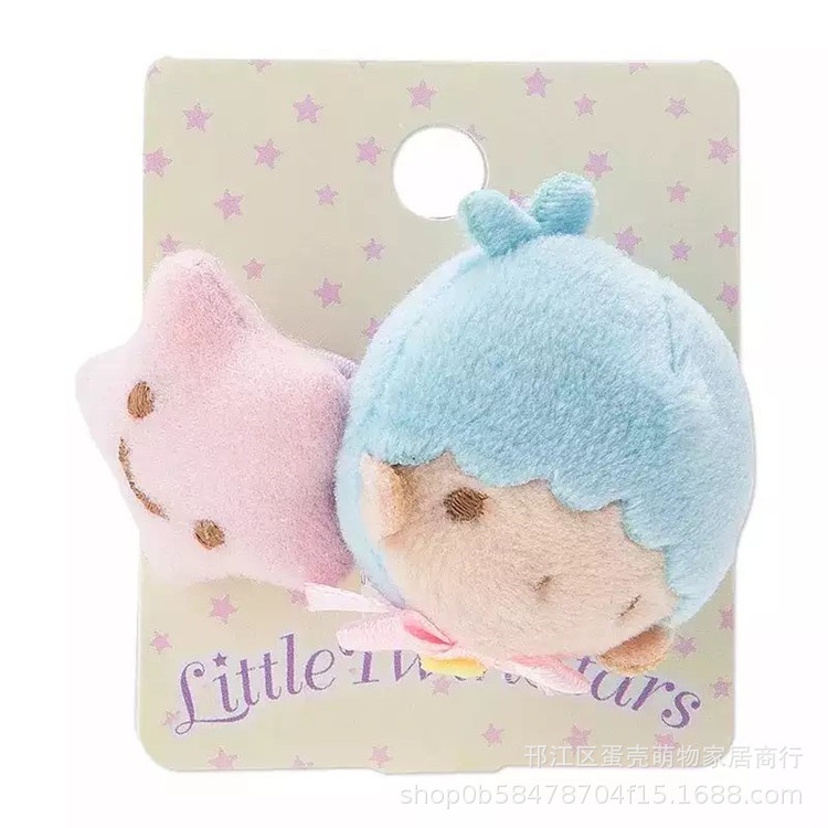 Ag ยางรัดผม ตุ๊กตาฟิกเกอร์ Melody Cinnamoroll purin ดาวคู่ การ์ตูน เครื่องประดับผม ยางรัดผม