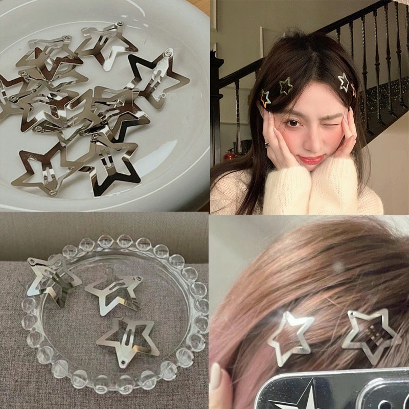 Awaytr กิ๊บติดผมหน้าม้า รูปหยดน้ํา ขนาดเล็ก เรียบง่าย เครื่องประดับ สําหรับผู้หญิง 5 10 20 ชิ้น