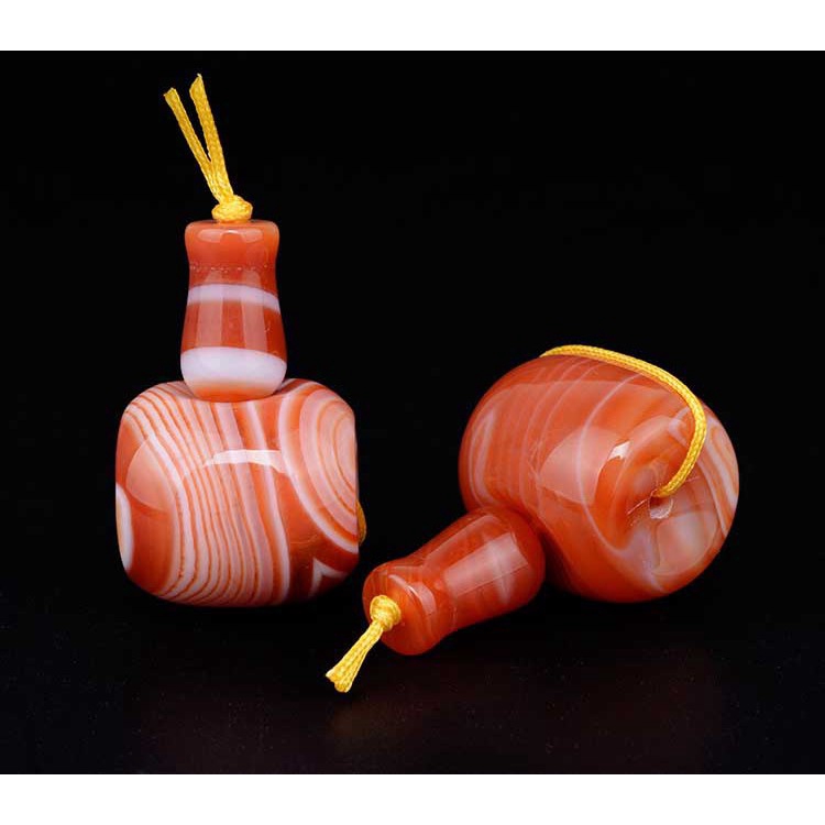 Banded Red Agate Tee Manifold Beads สีแดงโมรา Tee Manifold ลูกปัด 12-20 มิลลิเมตรหินธรรมชาติสำหรับเครื่องประดับ