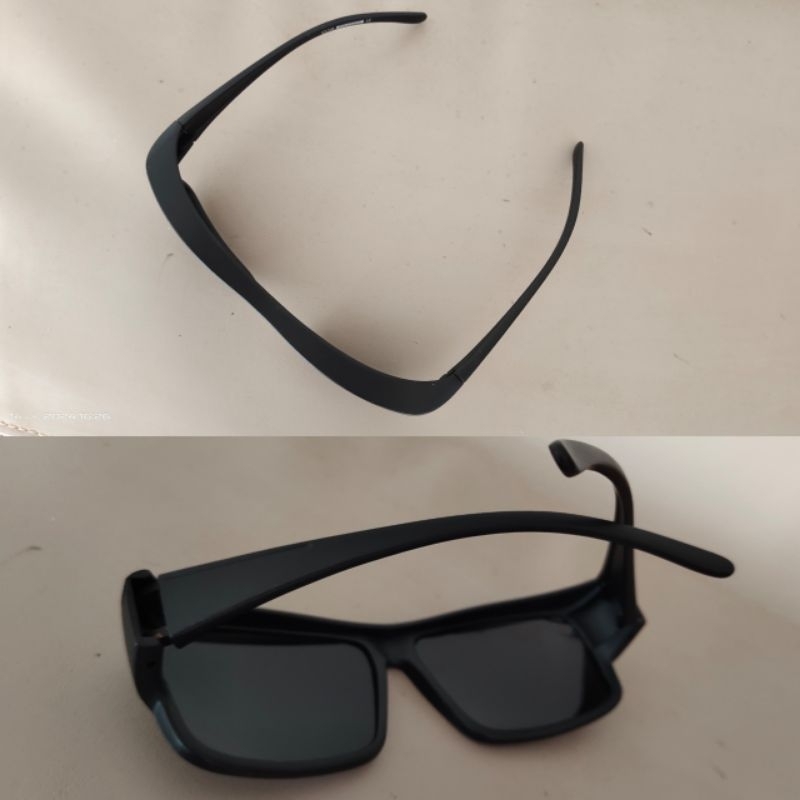 CU2รุ่น 025 แว่นตากันแดดครอบ เลนส์Polarized แว่นตาครอบ แว่นครอบ แว่นครอบกันแดด