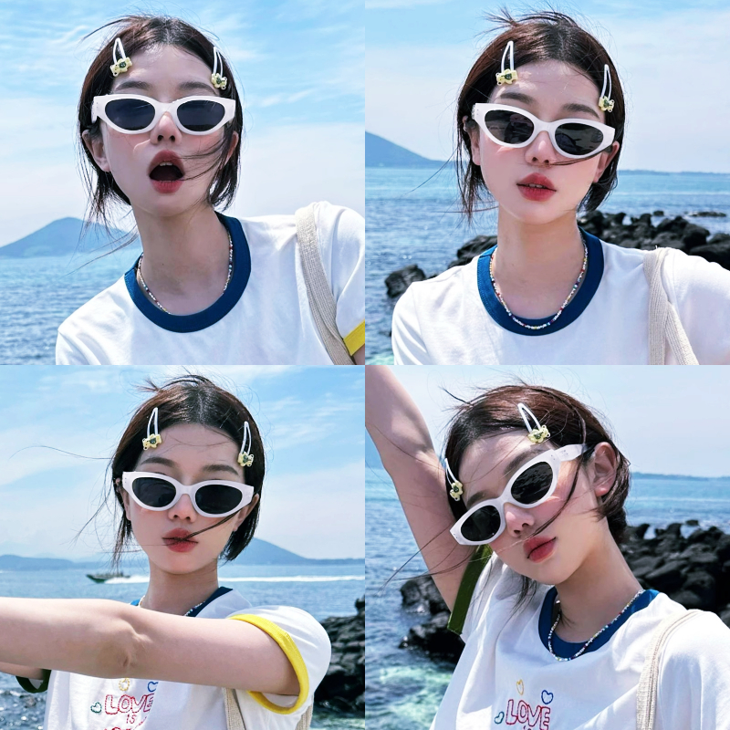 Cateye Sunglasses แว่นตากันแดดแฟชั่น ทรงเก๋ มีหลายสีนะคะ