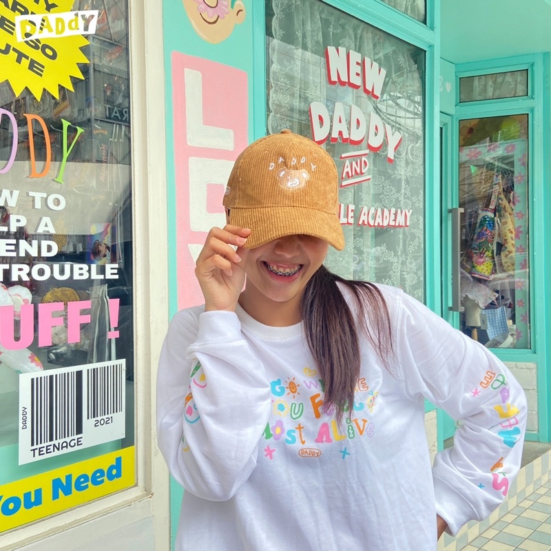 DADDY | Cap Bear Brown หมวกน้องหมีสีน้ำตาลสุดน่ารัก
