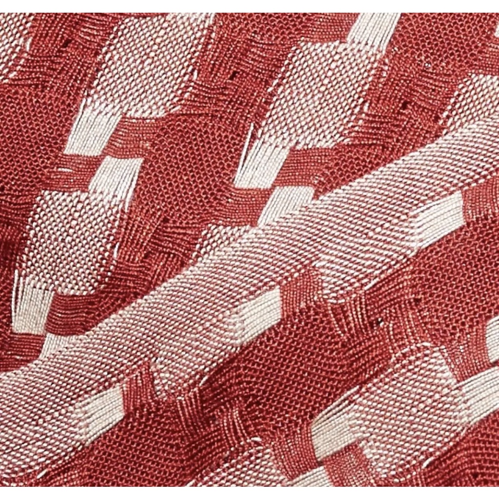 DoiTung Scarf - Afghan, Bamboo 100% (50x200 cm.) ผ้าพันคอ ทอมือ ใยไผ่ 100% ดอยตุง