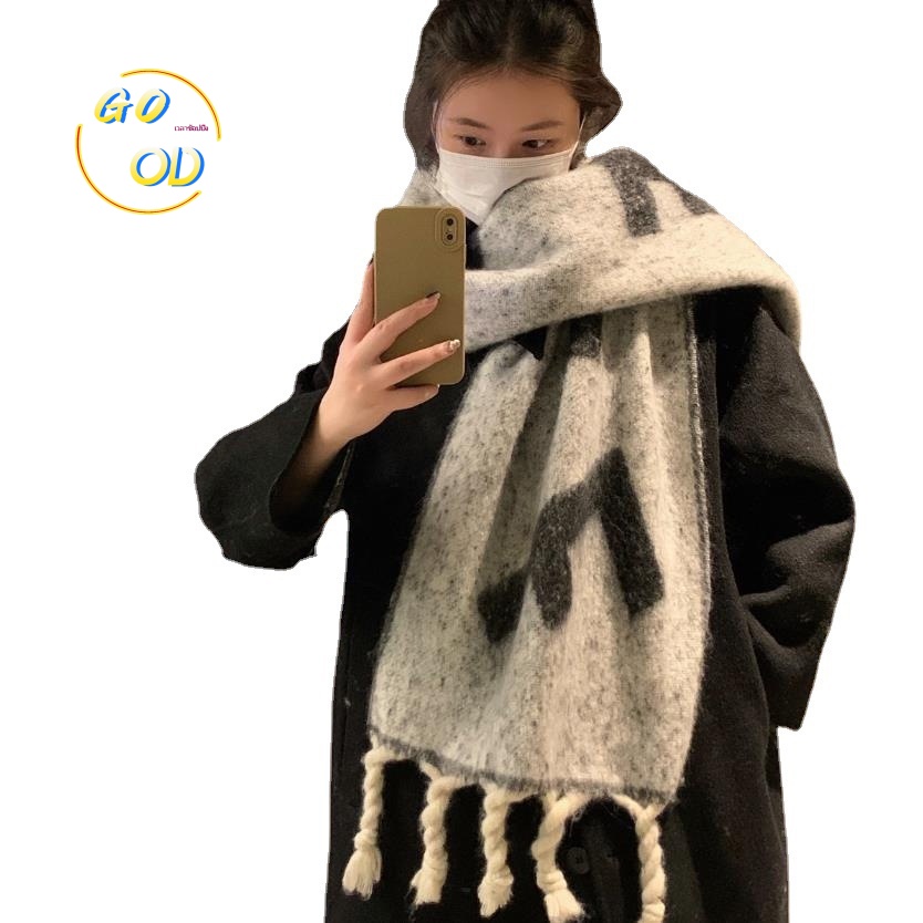 GOOD  christmas scarf ผ้าพันคอกันหนาว  WSP23B00NV 46Z231116