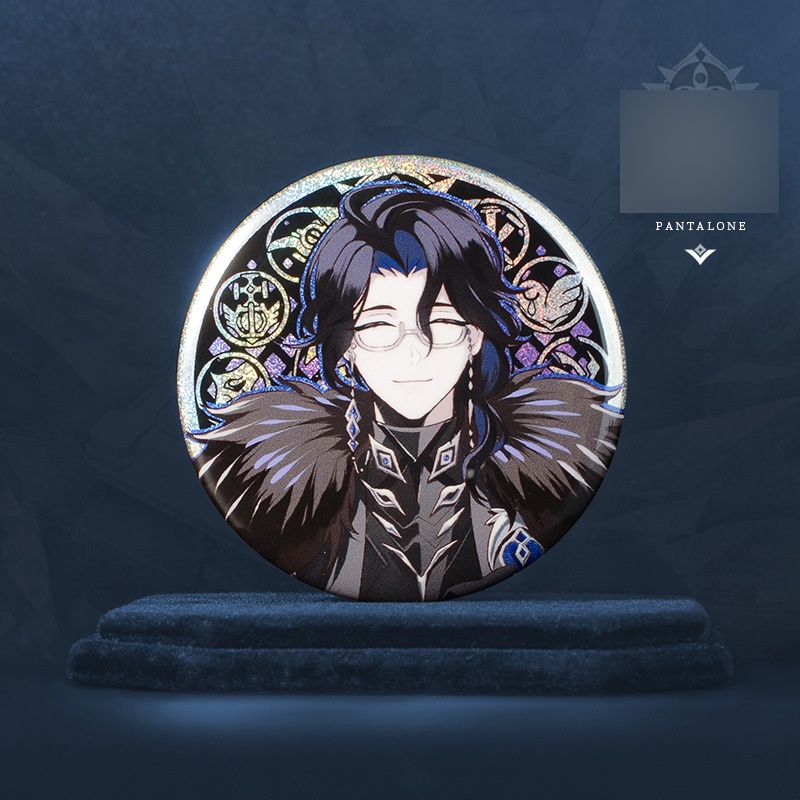 Genshin เข็มกลัด ลาย Fatui Knave childe Damselette badge