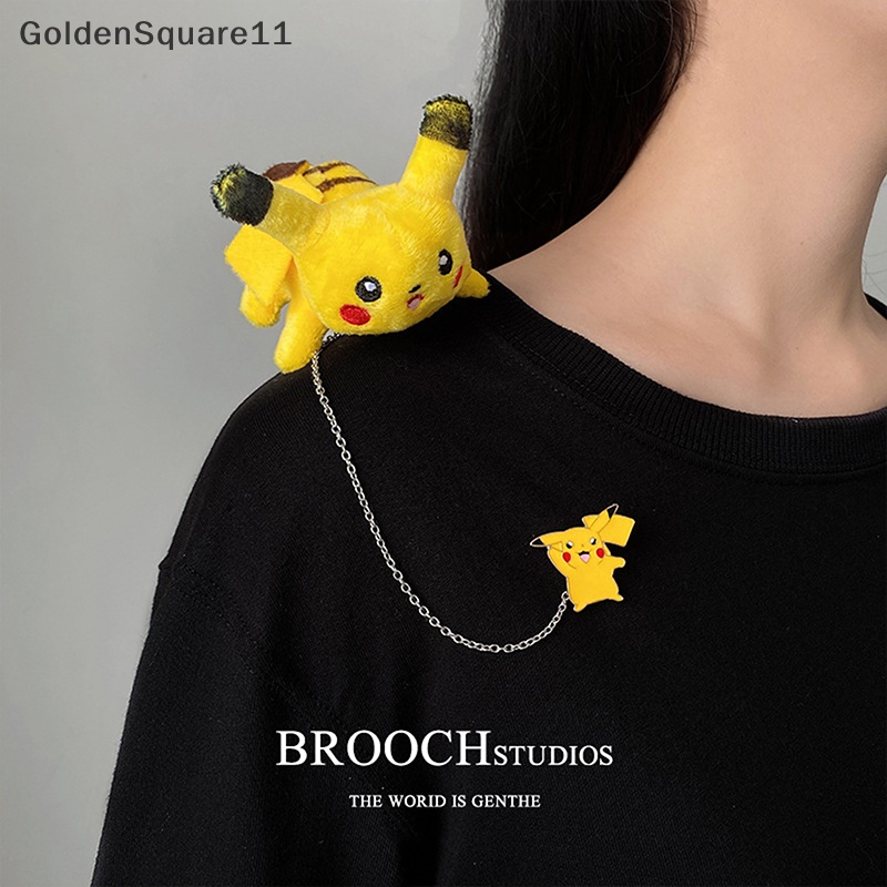 Goldensquare เข็มกลัด จี้ตุ๊กตาการ์ตูนแพนด้า สัตว์ เครื่องประดับ สําหรับผู้ชาย