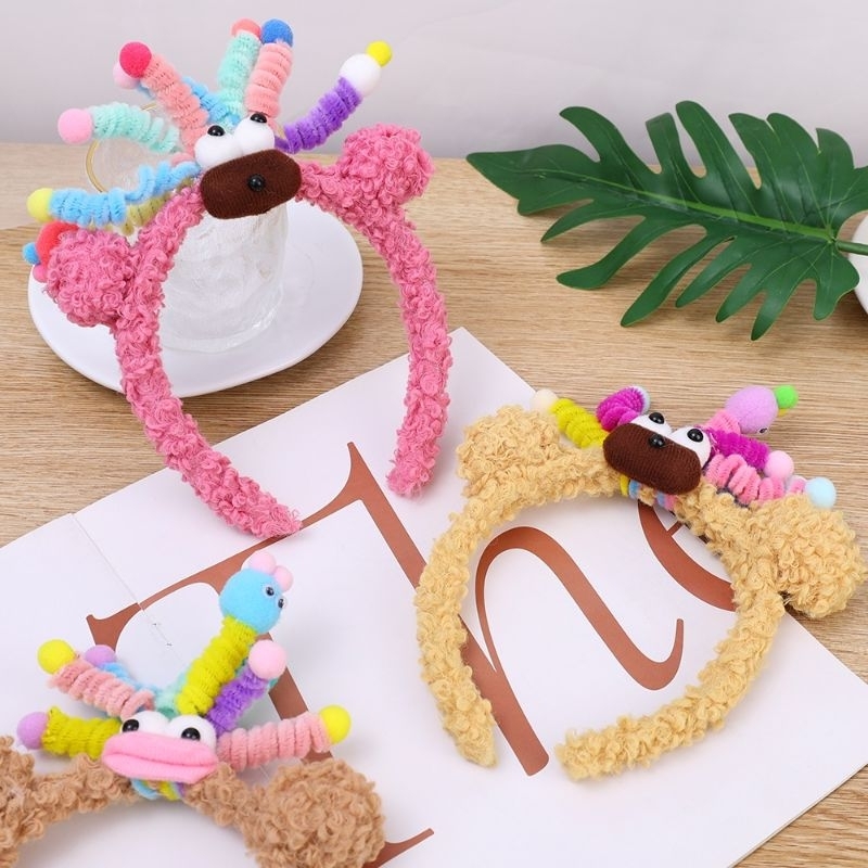 HBC05 คาดผมตุ๊กตามอนสเตอร์พร้อมส่ง ดุ๊กดิ๊กๆ  น่ารักมากค่ะ เก็บโค้ดส่งฟรีกันเลย