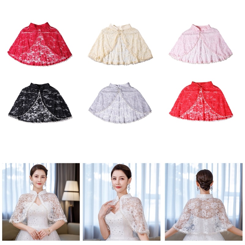 Hik เสื้อคลุมไหล่ หรูหรา สําหรับงานราตรี กี่เพ้า