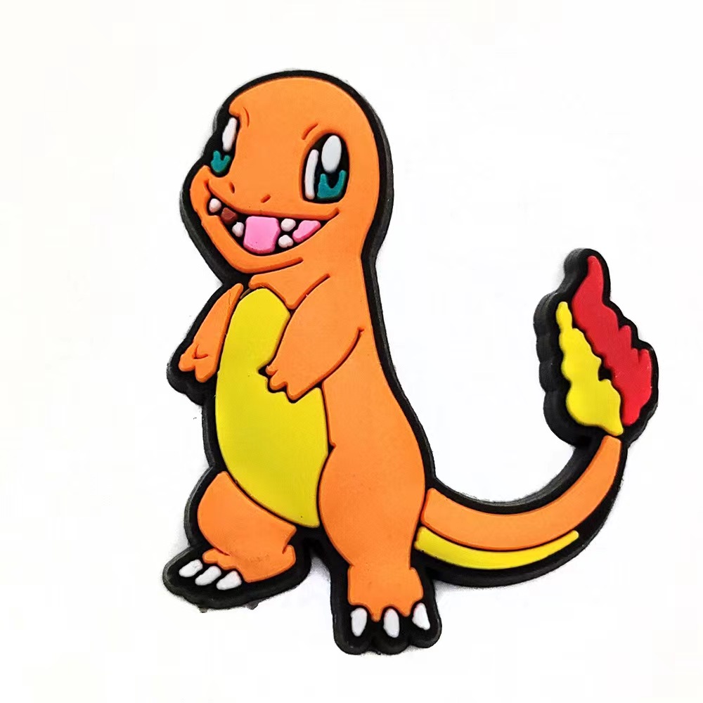 Jibz เข็มกลัด ลายการ์ตูนโปเกม่อนน่ารัก DIY สําหรับตกแต่งรองเท้าแตะ