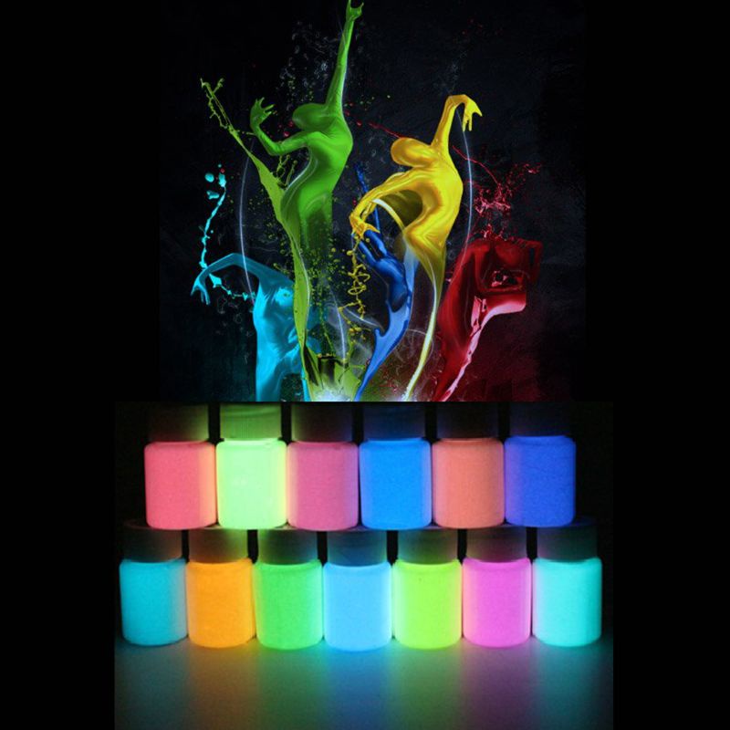 Jlove สีอีพ็อกซี่เรืองแสง ปลอดสารพิษ ปลอดภัย ติดทนนาน 8 สี