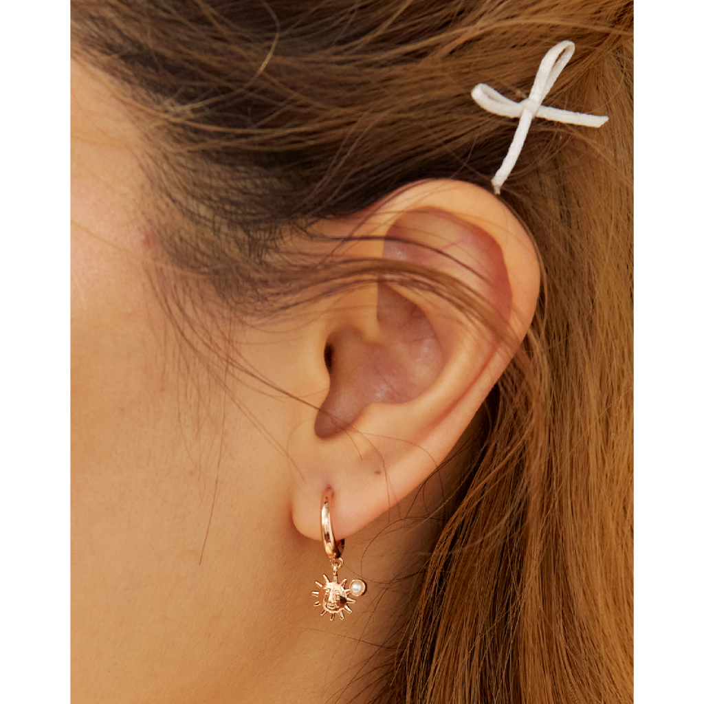 Julys - sunbeam moonbeam earrings