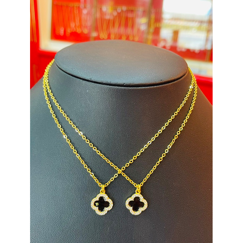 KMDGold สร้อยคอทอง2สลึง ลายแฟชั่น ทองแท้ พร้อมใบรับประกัน