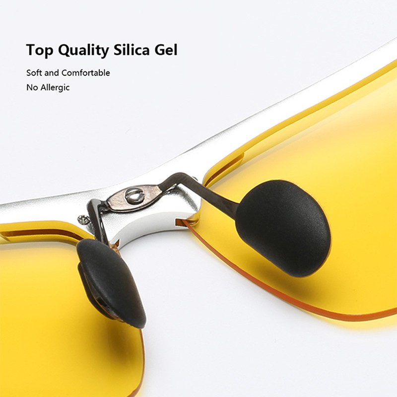 Kateluo 3009 แว่นตากันแดดเลนส์ Polarized มองเห็นที่มืดสําหรับผู้ชายเหมาะกับการขับขี่