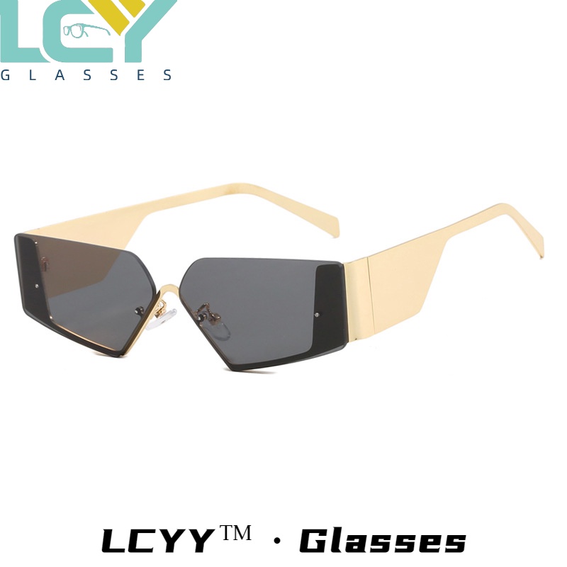 Lcyy2023 ใหม่ แว่นตากันแดด ไร้กรอบ /9327