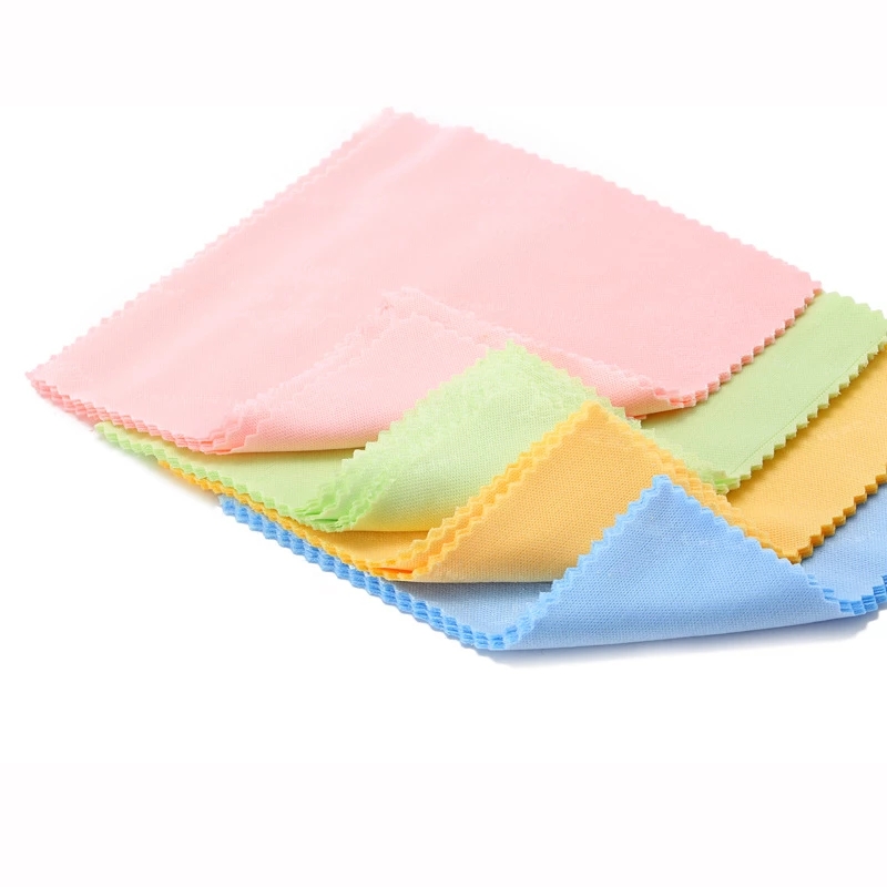 MICROFIBER ผ้าไมโครไฟเบอร์ผ้าเช็ดทําความสะอาดแว่นตา 1 ชิ้น