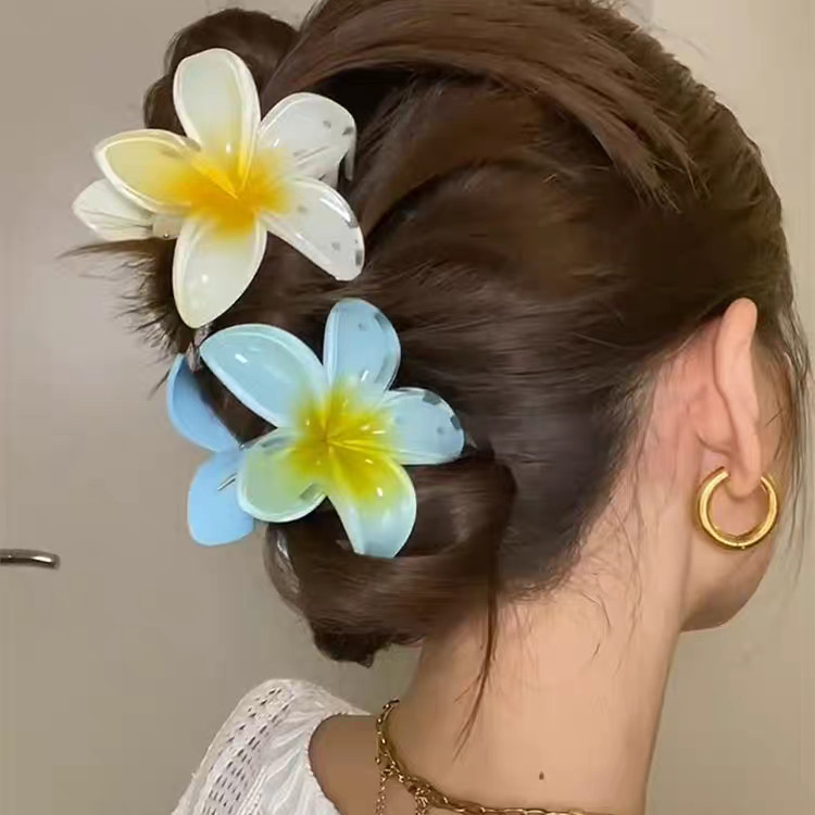 [Magpie] กิ๊บติดผม รูปปลาฉลาม สีสันสดใส เหมาะกับเดินชายหาด แฟชั่นฤดูร้อน สําหรับผู้หญิง Songkran
