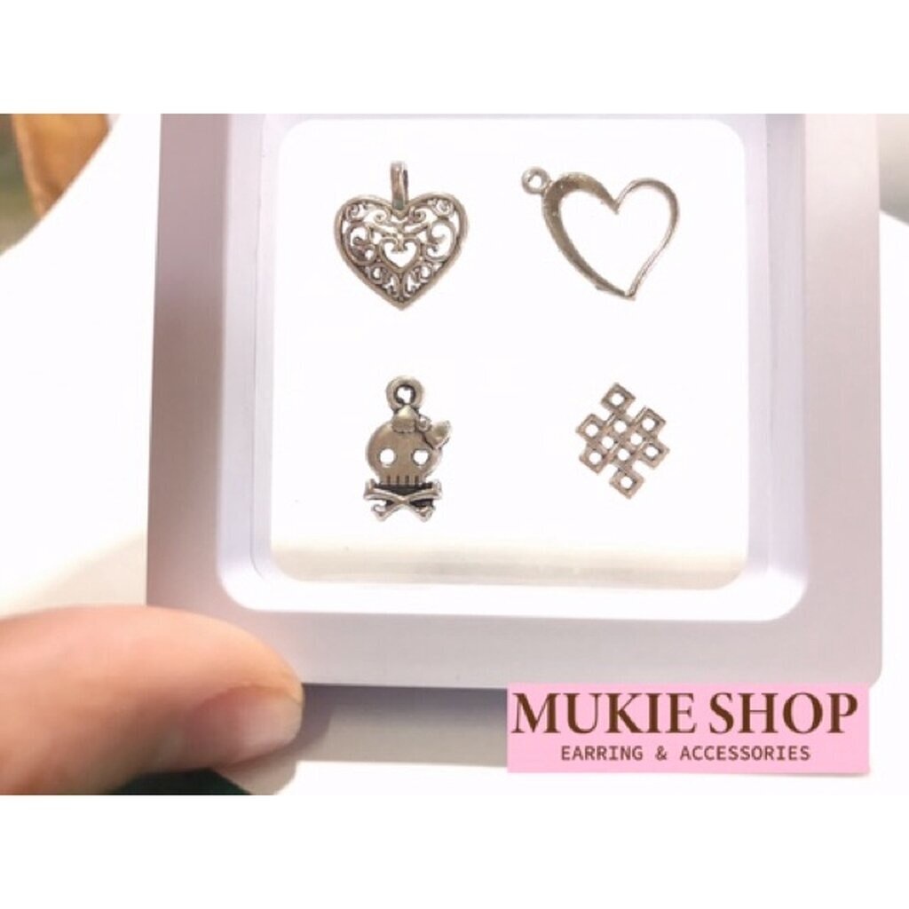 Mukie shop DIY จี้ กรอบเรซิ่น จี้โปร่งแบบต่างๆ เรซิ่น แพ็ค 5,10,20 ชิ้น มุกี้ ช้อป V.3
