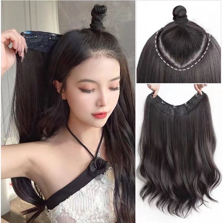 New  แฮร์พีชผมลอนปลาย ลอนคลายๆ สวยมาก รุ่น Sweet - ยาว 53/63 CM เหมือนผมจริง มี 3 สี พร้อมส่งจากไทย