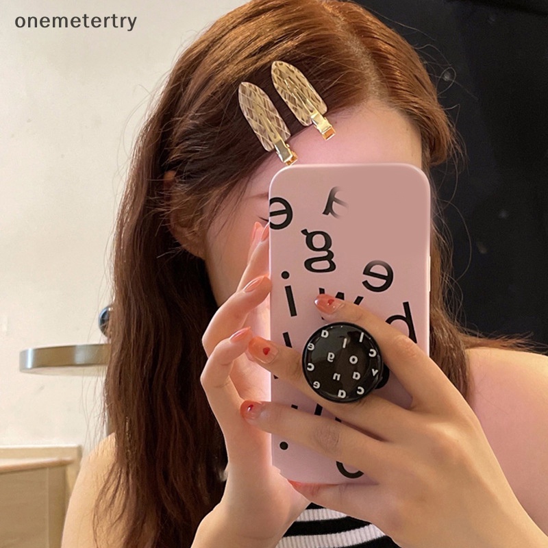 Onem กิ๊บติดผมหน้าม้า ไร้รอยต่อ ไร้รอยต่อ กรดอะซิติก แฟชั่นเกาหลี สําหรับเด็กผู้หญิง