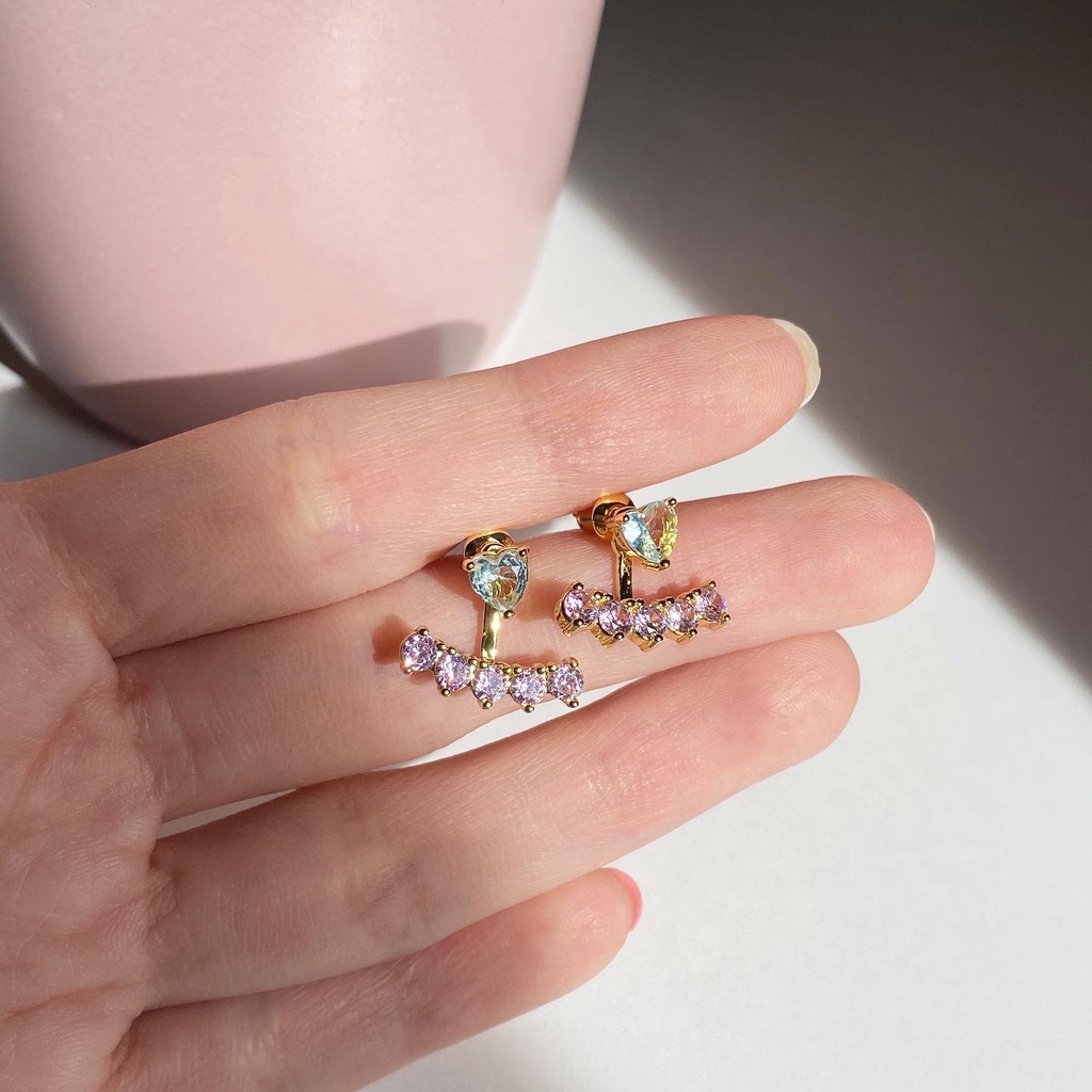 Petite Irene Stud ต่างหูสตั๊ดใส่ได้ 2 แบบ