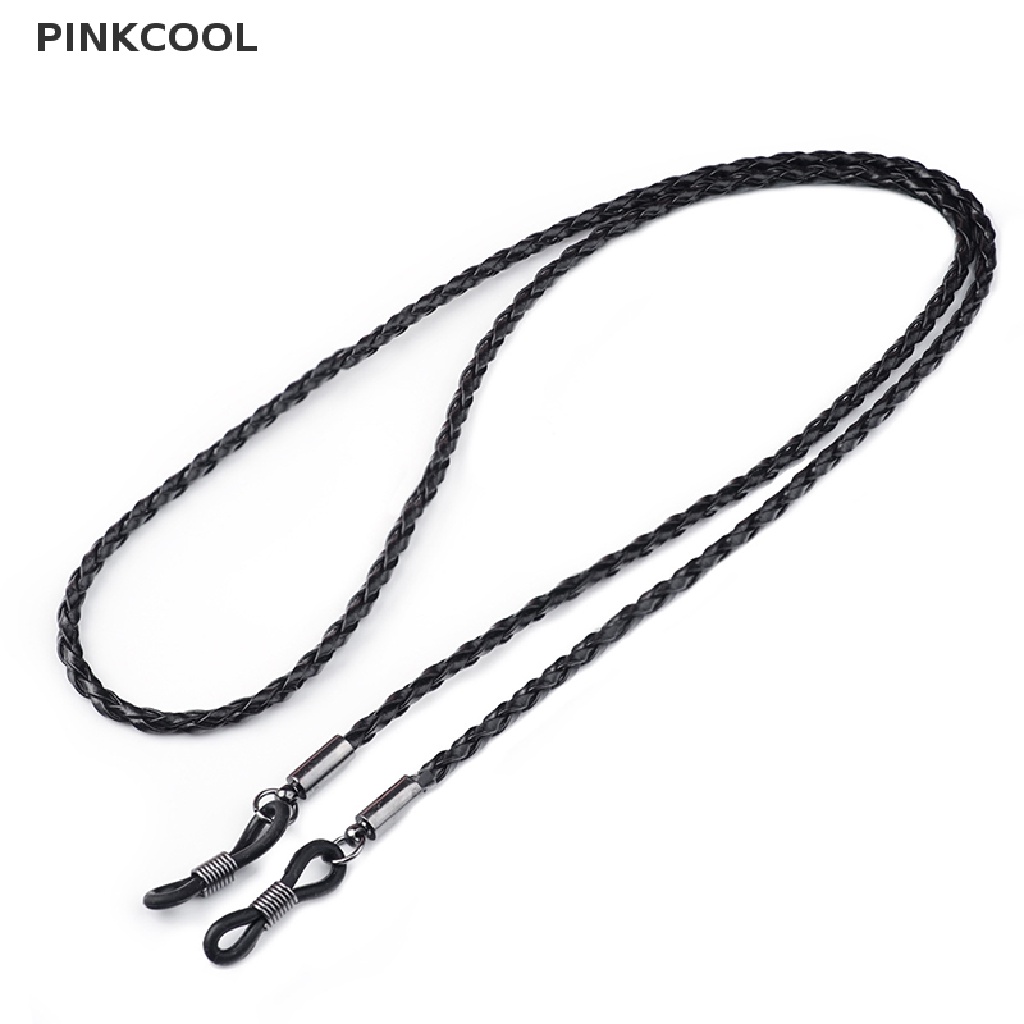 Pinkcool สายคล้องแว่นตากันแดด หนังถัก แบบหนา
