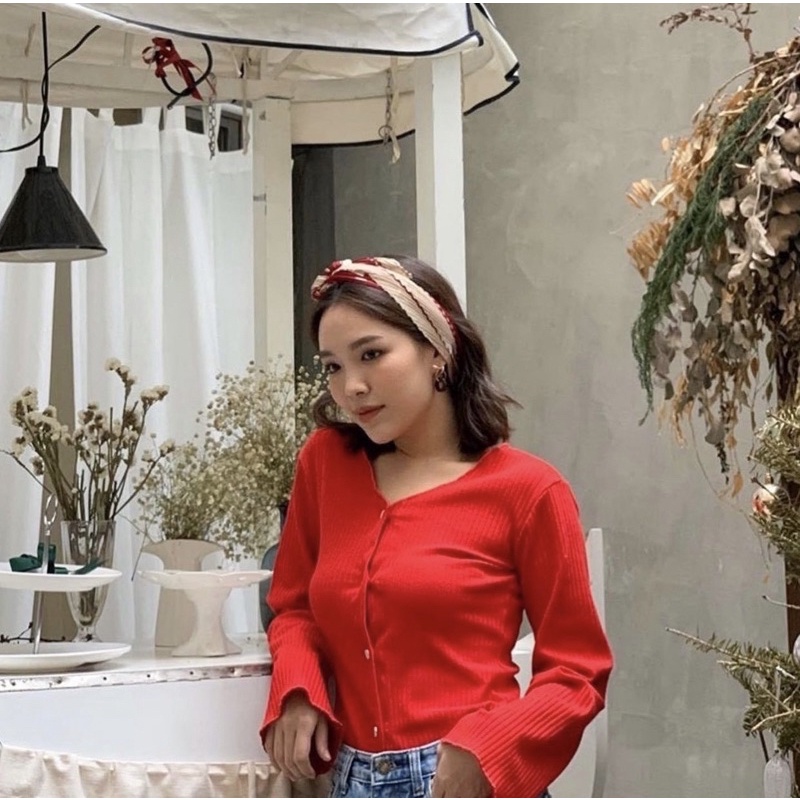 Plume.bkk รุ่น Chubby Dots Scarf ผ้าพันคอ