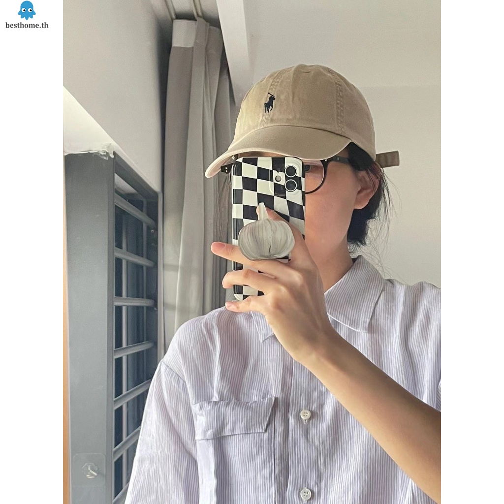 Polo ralph lauren หมวกเบสบอล ผ้าฝ้าย ของแท้ 100%