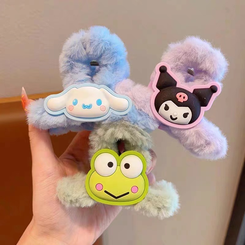 SANRIO กิ๊บติดผม รูปการ์ตูนซานริโอ้น่ารัก สไตล์เกาหลี สําหรับเด็กผู้หญิง