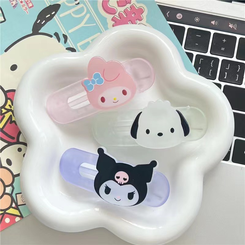 SANRIO กิ๊บติดผมหน้าม้า ลายการ์ตูนเป็ดน่ารัก แฟชั่นฤดูร้อน สําหรับผู้หญิง