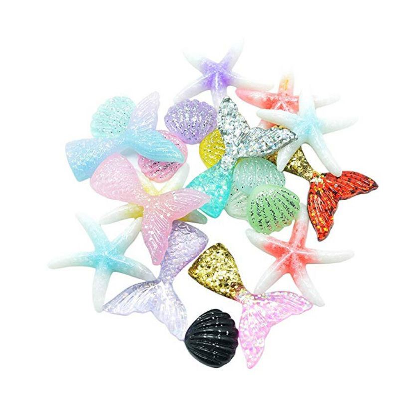 Siy ผงกลิตเตอร์เรซิ่น สําหรับตกแต่งเล็บ 34 สี