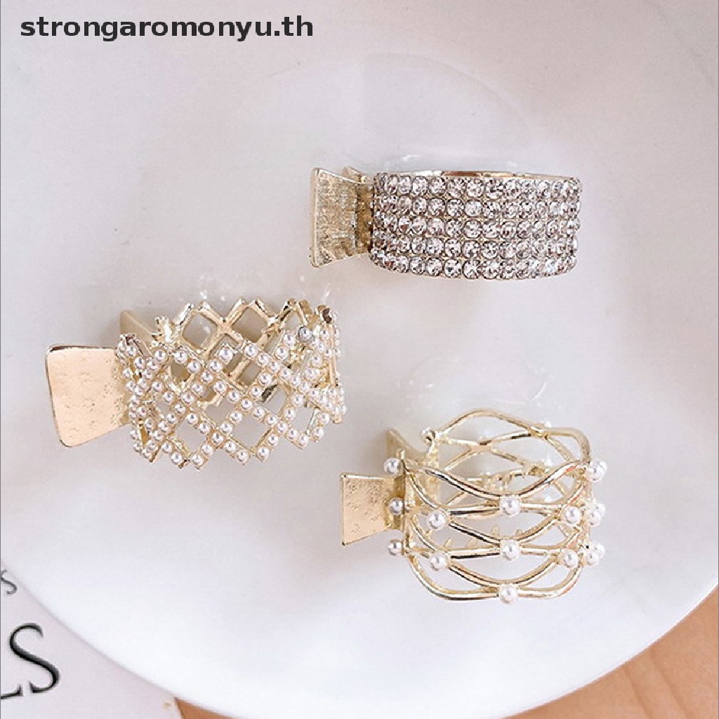 Strongaromonyu กิ๊บติดผมหางม้า รูปหางปลาฉลาม ป้องกันการหย่อนคล้อย สําหรับผู้หญิง