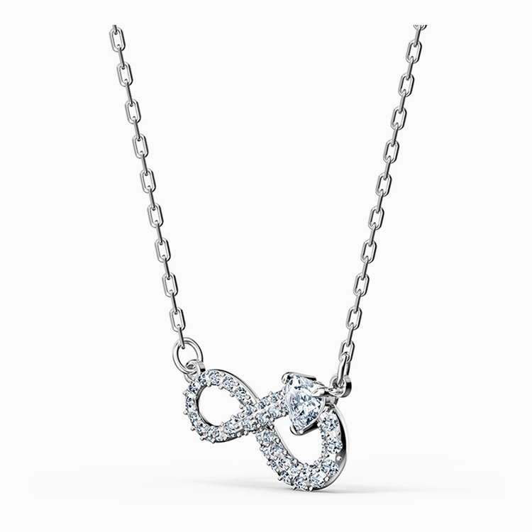 THAI S สร้อยคอ  แท้  Infinity endless necklace สร้อยคอพร้อมจี้ผู้หญิง ของแท้ 100%