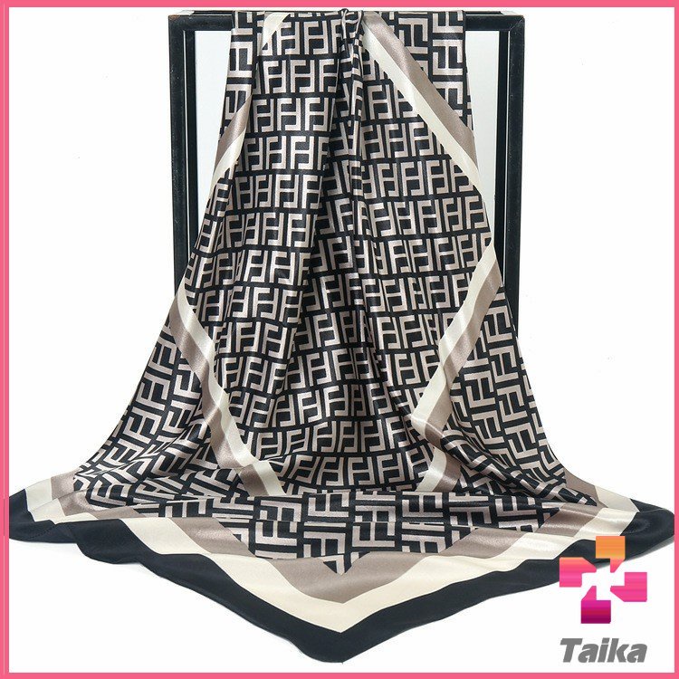 Taika ผ้าพันคอ ผ้าคลุมไหล่ สไตล์โบฮีเมียน ไหล่ ผ้าพันคอ  silk scarf