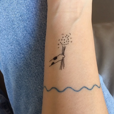Tattoo Set สติ๊กเกอร์แทททู ซ้อมก่อนสักจริง  | a cat in my tummy