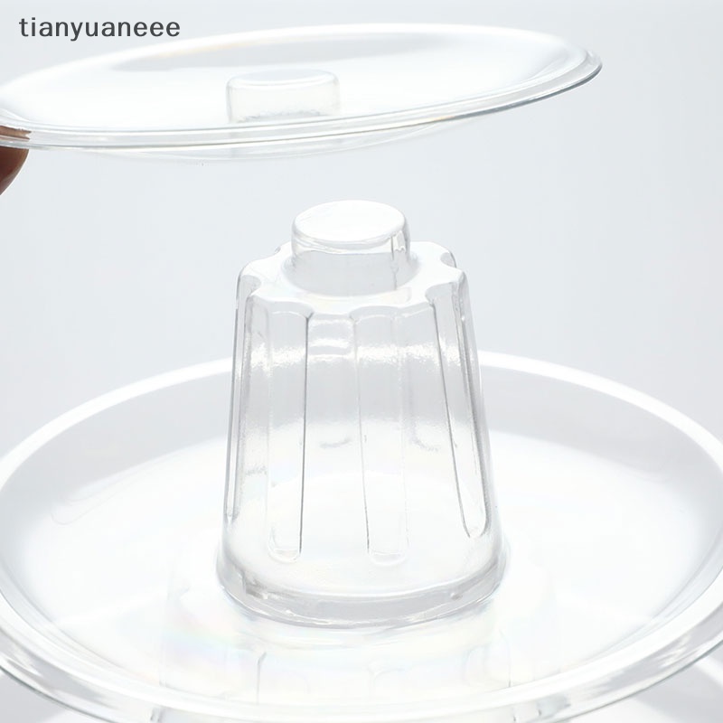 Tianyuaneee ชั้นวางคัพเค้ก และทาวเวอร์ วัสดุ PVC สีมาการอง