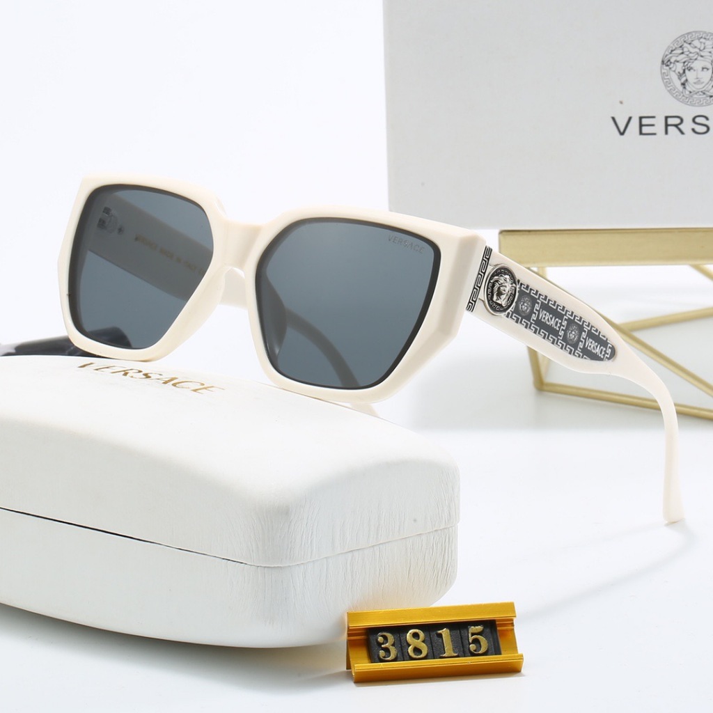 Versace ใหม่ แว่นตากันแดดแฟชั่น หรูหรา คุณภาพสูง กัน UV UV400 2024