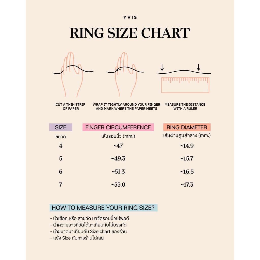 YVIS Jolly Ring (Size 5,6)
