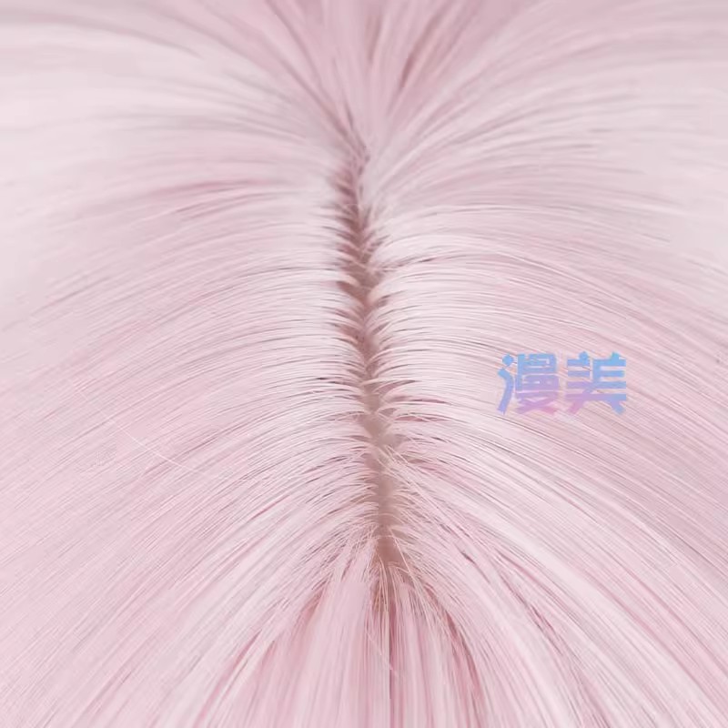 Yuzuriha Inori Cosplay Wig Anime Guilty Crown 60cm Long Pink Gradient Heat Resistant Synthetic Wigs