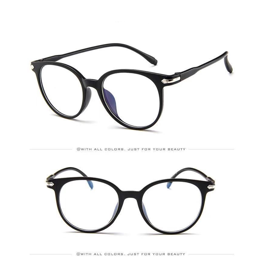 a1 แว่นตาAnti-blue-rays แว่นตาป้องกันแสงสีฟ้า แว่นตาคอมพิวเตอร์ มีสีกรอบให้เลือก 4 สี