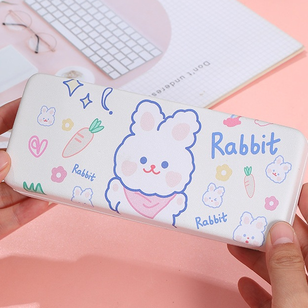 atroom กล่องแว่นตา ลายกระต่าย กล่องใส่แว่นตา น่ารักมาก ข้างในเป็นกำมะหยี่