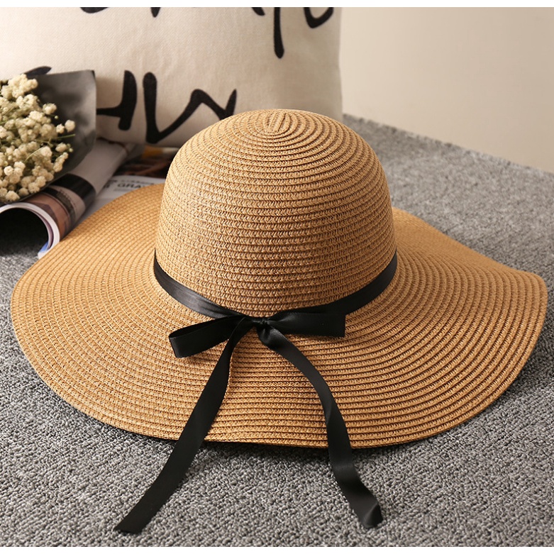 ivy หมวกสาน Summer Beach hat !!! (B10) หมวกกันแดด
