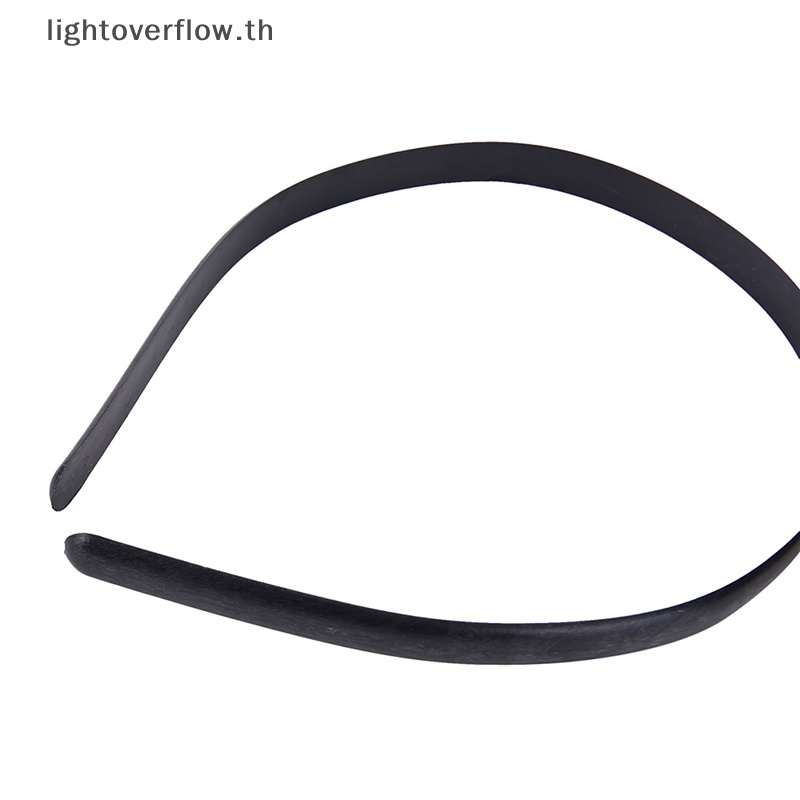 [lightoverflow] ที่คาดผมพลาสติก ไม่มีฟัน 2 สี DIY สําหรับเด็ก 10 ชิ้น ต่อชุด