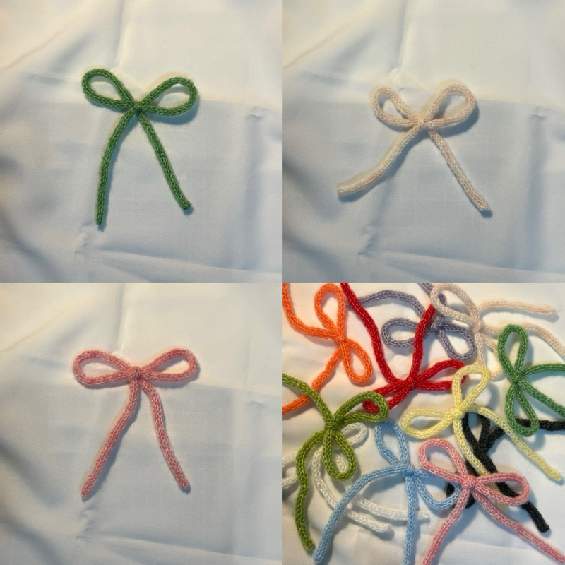 mohair bows   (โบว์ไหมพรม)