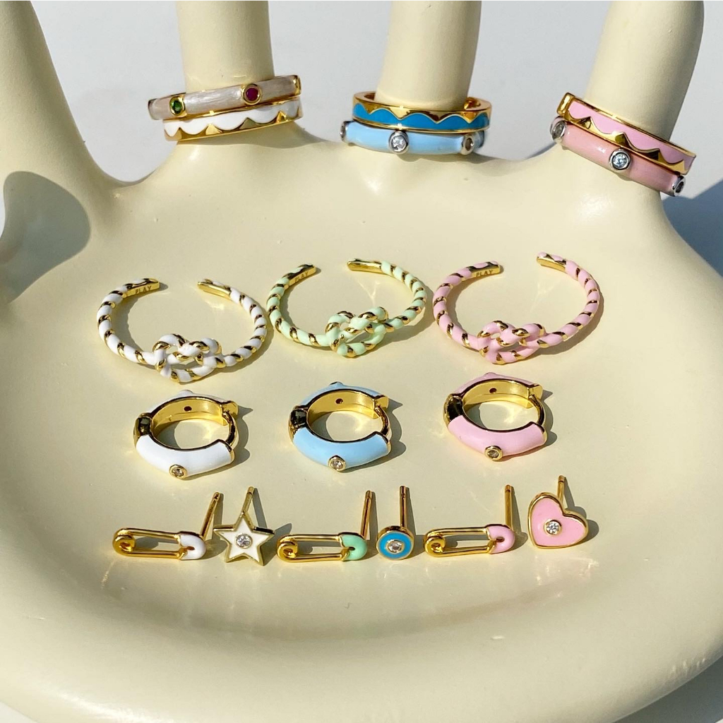 play.palette - Baby candy pin stud (ราคาต่อชิ้น)