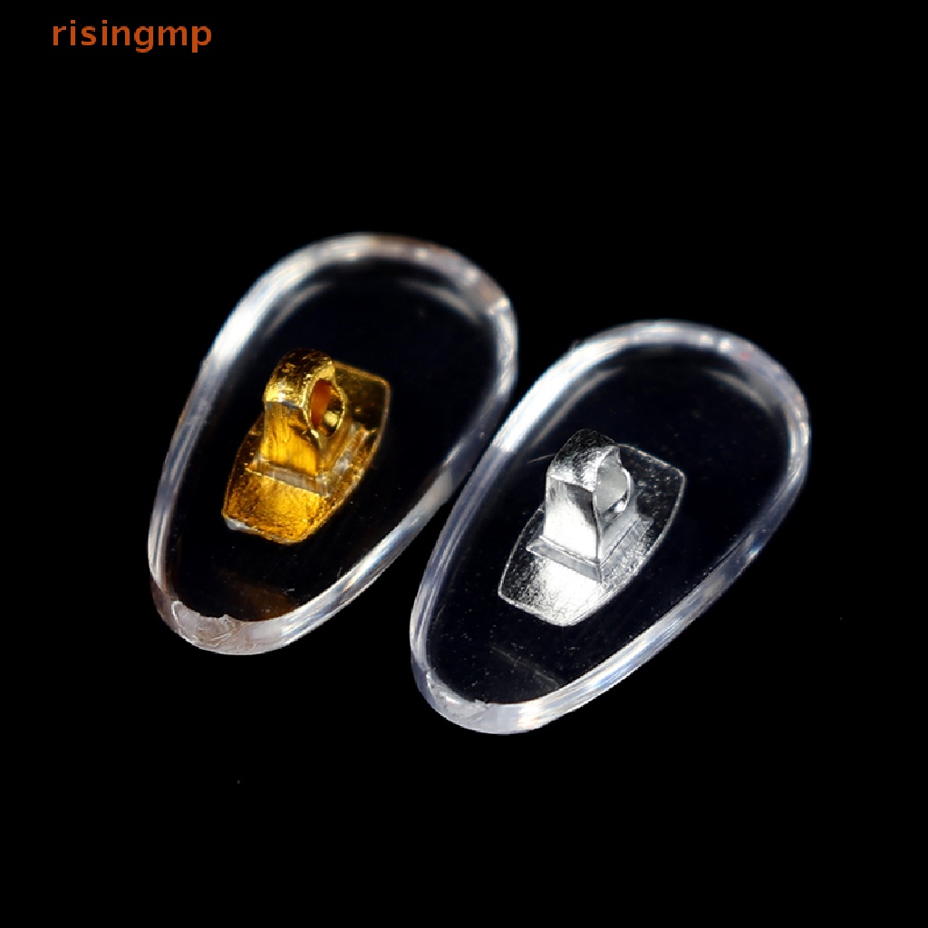 [risingmp] แผ่นซิลิโคนรองจมูกแว่นตา 10 คู่