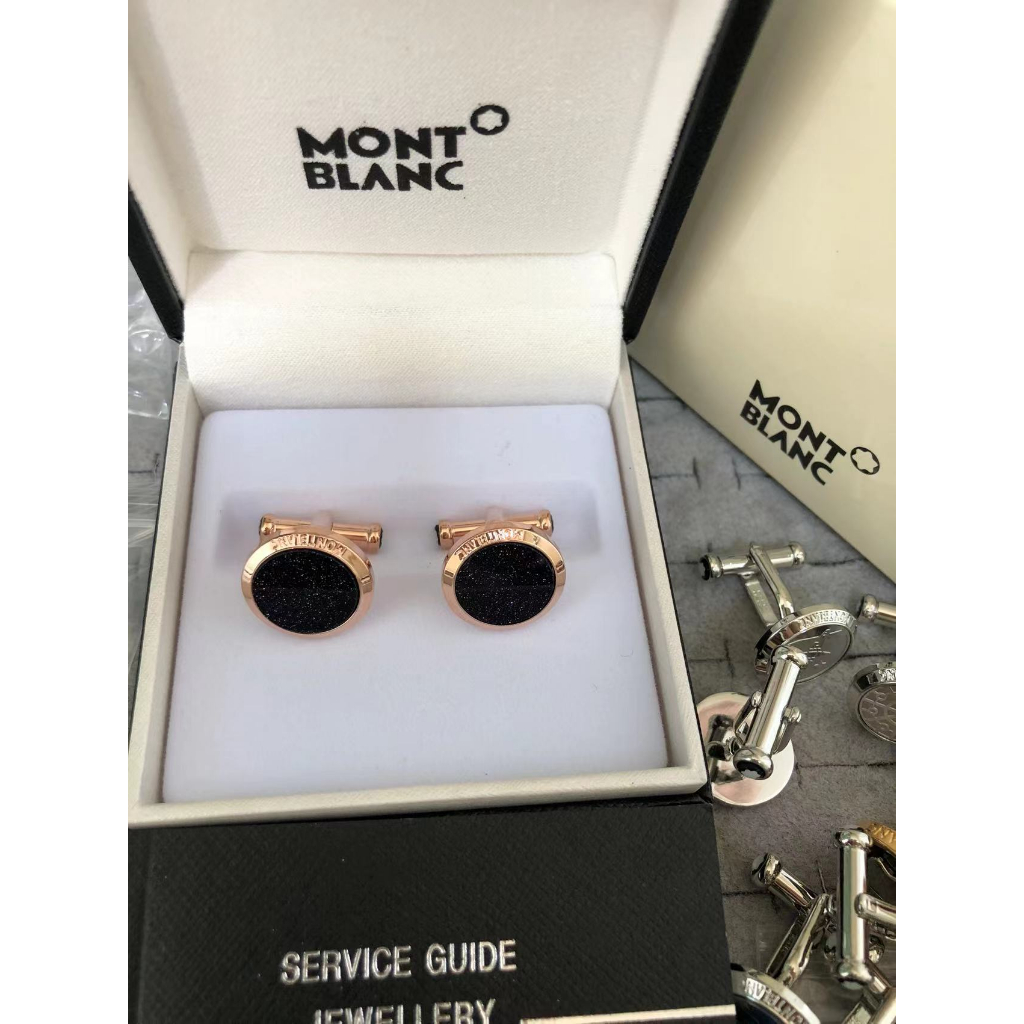 กระดุมข้อมือ Montb Cufflink Black Sky MB แฟชั่นสําหรับผู้ชาย