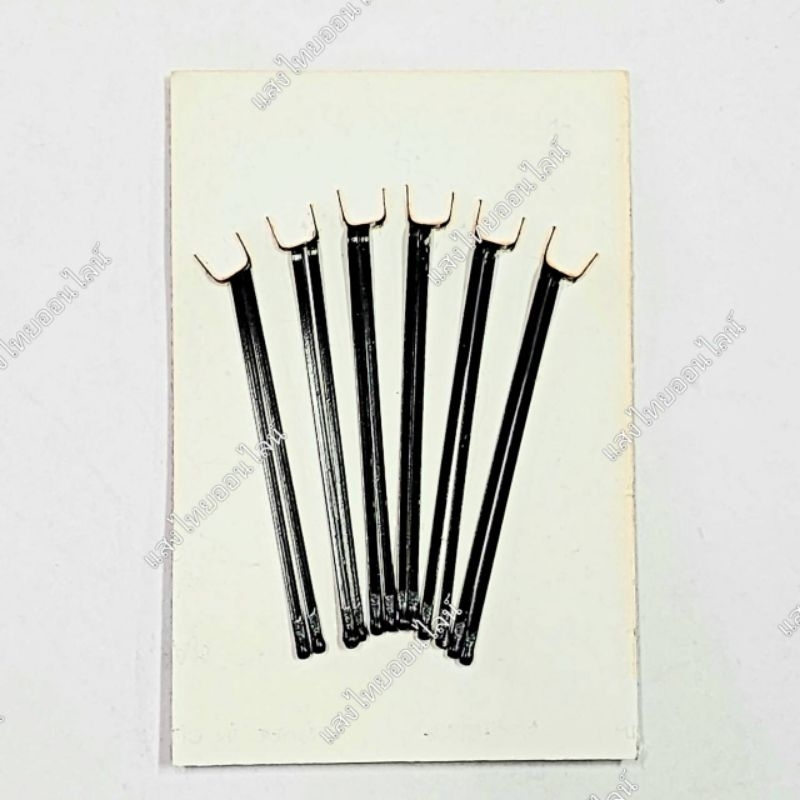 กิ๊บดำแผงส้ม กิ๊บดำติดผม (7 แผง) พร้อมส่ง